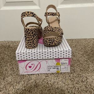 Cheetah heels